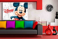 Micky Maus Leinwandbild AK ART Kunstdruck Wandbild Wanddeko Mehrfarbig TOP XXL