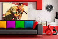 Linken Park Chester Bennington Leinwandbild AK ART Kunstdruck Wandbild Wanddeko
