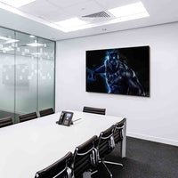 Black Panther Marvel Leinwandbild AK ART Kunstdruck Wandbild Wanddeko Mehrfarbig