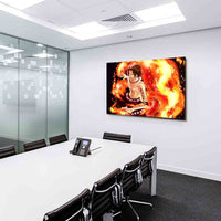 Ruffy One Piece Piraten Leinwandbild AK ART Kunstdruck Wandbild Wanddeko TOP XXL