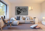Guy Fawkes Maske Leinwandbild – Schwarz-Weiß Wandkunst | AK Art Bilder
