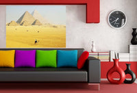 Pyramiden Wuste Leinwandbild AK Art Bilder Wanddeko Wandbild Premium Kunstdruck