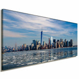 New York City Leinwandbild AK Art Bilder Mehrfarbig Wandbild Kunstdruck Panorama