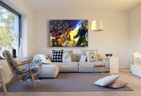 Avangers Leinwandbild AK ART Kunstdruck Mehrfarbig Wandbild Wanddeko TOP XXL 2