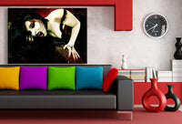 Vampir Madchen Leinwandbild AK Art Bilder Wanddeko Wandbild Kunstdruck TOP XXL