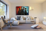 Blade Runner Leinwandbild AK ART Kunstdruck Mehrfarbig Wandbild Wanddeko TOP XXL 2