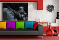 Star Wars Stormtrooper 2 Leinwandbild AK Art Bilder Wanddeko Wandbild Kunstdruck