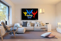 Avangers Iron Man Spiderman Dr Strange Leinwandbild AK ART Kunstdruck Wandbild