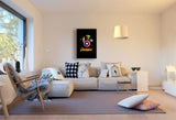 Avangers Logo Leinwandbild AK ART Kunstdruck Mehrfarbig Wandbild Wanddeko FANART