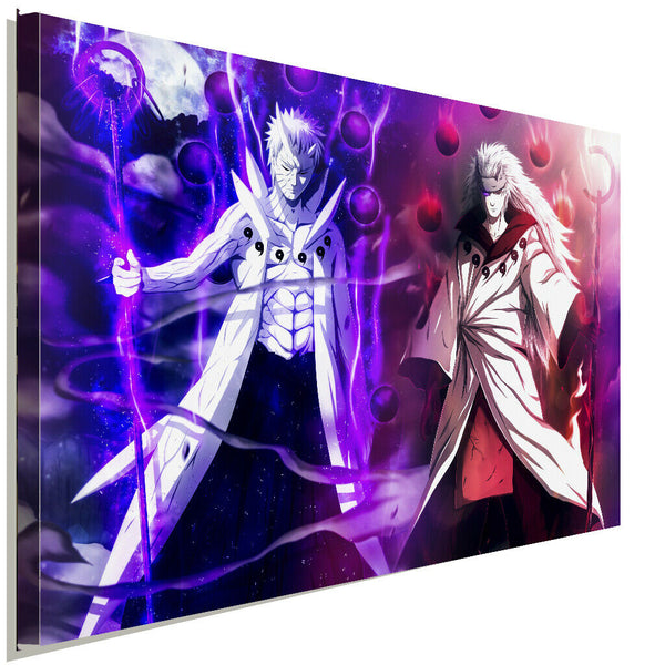 Obito Madara Uchiha Leinwandbild AK ART Kunstdruck Mehrfarbig Wandbild Wanddeko