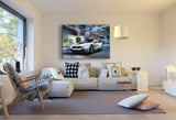 BMW I8 Leinwandbild AK ART Kunstdruck Mehrfarbig Wandbild Wanddeko TOP XXL 2