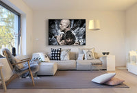Bruce Willis Jason Momoa Leinwandbild AK ART Kunstdruck Mehrfarbig Wandbild XXL