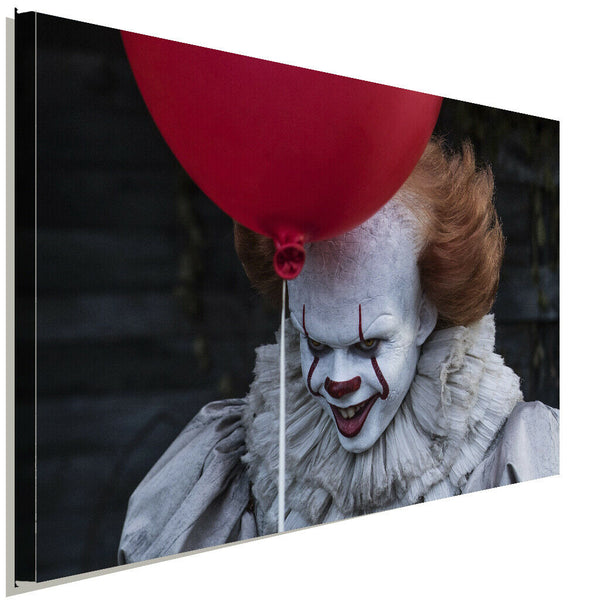 Pennywise Leinwandbild AK ART Kunstdruck Mehrfarbig Wandbild Wanddeko TOP XXL