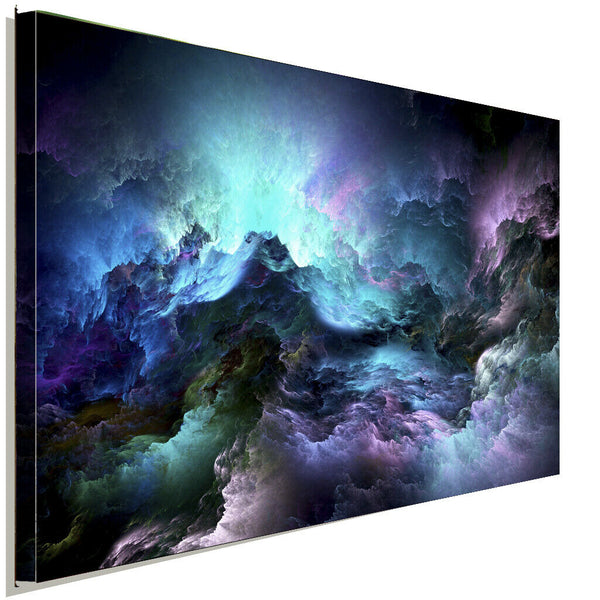 Abstrakt Graphic Leinwandbild AK ART Kunstdruck Mehrfarbig Wandbild Wanddeko XXL 3