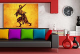 Dark Souls Hero Held Leinwandbild AK Art Studio Wanddeko Wandbild Kunstdruck XXL