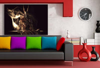 Dark Souls Kampfer Sepia AK Art Bilder Premium Kunstdruck Leinwandbild Wandbild