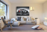 AUDI R8 Leinwandbild AK ART Kunstdruck Mehrfarbig Wandbild Wanddeko TOP XXL