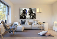 Batman Leinwandbild AK ART Kunstdruck Mehrfarbig Wandbild Wanddeko TOP XXL 1