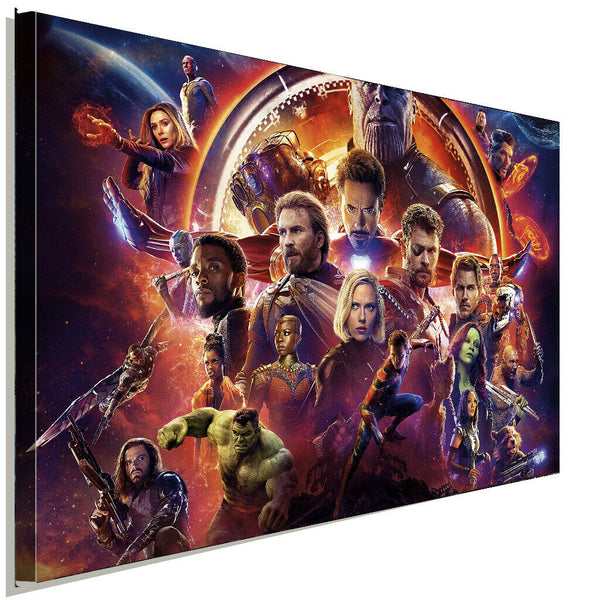 Avangers Infinity War Leinwandbild AK ART Kunstdruck Mehrfarbig Wandbild XXL