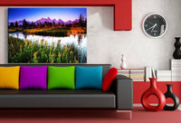 Grand Teton National Park Leinwandbild AK Art Bilder Mehrfarbig Wandbild XXL