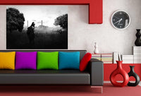 Stalker Spiel Leinwandbild AK Art Bilder Wanddeko Wandbild Premium Kunstdruck