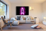 Black Goku Dragon Ball Super Leinwandbild AK ART Kunstdruck Wandbild Wanddeko