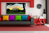 Puerto Rico Leinwandbild AK Art Bilder Mehrfarbig Wandbild Kunstdruck Wanddeko