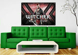 The Witcher 3 Leinwandbild LaraArt Studio Wanddeko Wandbild FANART TOP Geschenk