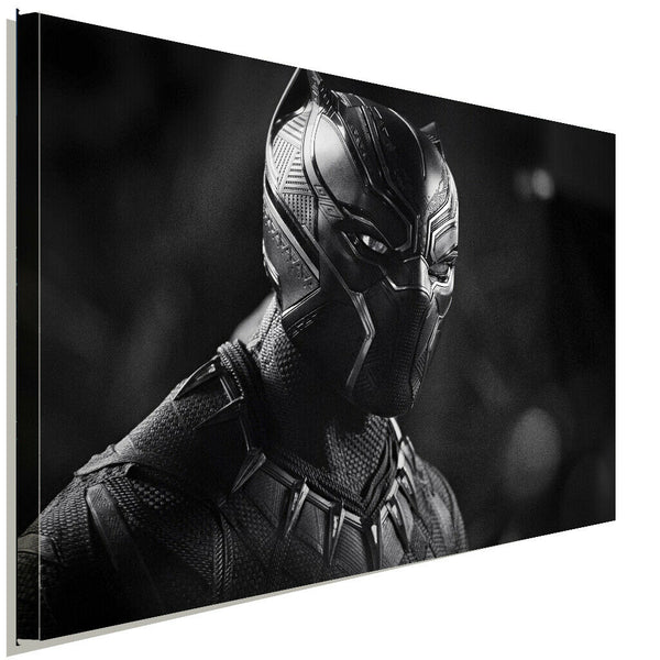 Black Panther Leinwandbild AK ART Kunstdruck Mehrfarbig Wandbild Wanddeko XXL 1
