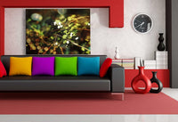 Snowberry Weis Leinwandbild AK Art Bilder Mehrfarbig Wandbild Kunstdruck XXL 1