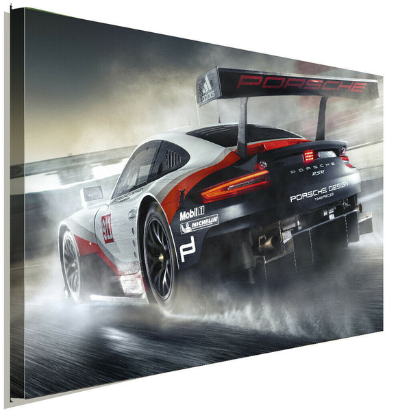 Porsche 911 RSR Leinwandbild AK ART Kunstdruck Mehrfarbig Wandbild Wanddeko XXL