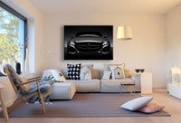 Mercedes Front Leinwandbild AK ART Kunstdruck Mehrfarbig Wandbild Wanddeko XXL