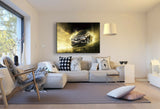 Mercedes AMG GT Leinwandbild AK ART Kunstdruck Mehrfarbig Wandbild Wanddeko XXL 1