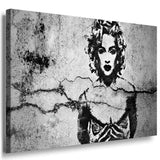 Marilyn Monroe Leinwandbild AKArt Bilder Mehrfarbig Wandbild Wanddeko Kunstdruck