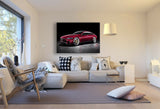 Mercedes AMG Leinwandbild AK ART Kunstdruck Mehrfarbig Wandbild Wanddeko TOP XXL
