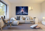 Murder on the Orient Leinwandbild AK ART Kunstdruck Mehrfarbig Wandbild TOP XXL