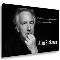 Alan Rickman Leinwandbild AK Art Bilder Mehrfarbig Wandbild Wandbild Kunstdruck