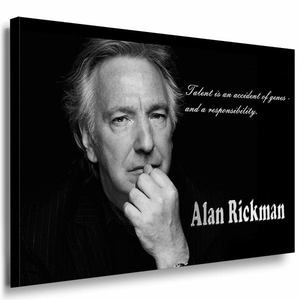 Alan Rickman Leinwandbild AK Art Bilder Mehrfarbig Wandbild Wandbild Kunstdruck