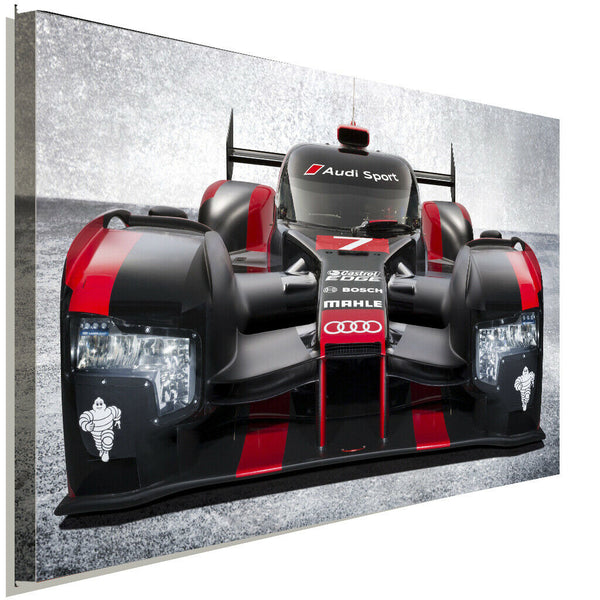 Audi R18 E Tron Leinwandbild AK ART Kunstdruck Mehrfarbig Wandbild Wanddeko XXL