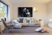 The Witcher III Leinwandbild AK ART Kunstdruck Wandbild Wanddeko Mehrfarbig XXL 2
