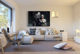 The Witcher III Leinwandbild AK ART Kunstdruck Wandbild Wanddeko Mehrfarbig XXL 2
