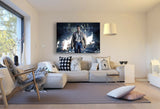 Star Wars Finn Leinwandbild AK ART Kunstdruck Mehrfarbig Wandbild Wanddeko XXL
