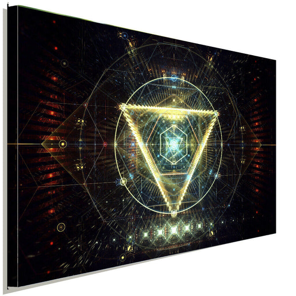 Peace Zeichen Abstrakt Weis Leinwandbild AK Art Bilder Wanddeko Wandbild TOP XXL