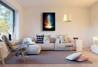 Star Trek Leinwandbild AK ART Kunstdruck Wandbild Wanddeko Mehrfarbig TOP XXL