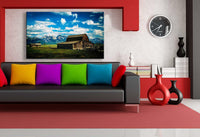 Valley Montains Sky Leinwandbild AK Art Bilder Mehrfarbig Wandbild Kunstdruck
