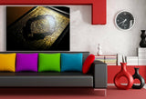 Ziegelwand Rot Leinwandbild AK Art Bilder Leinwand Bild Mehrfarbig Kunst