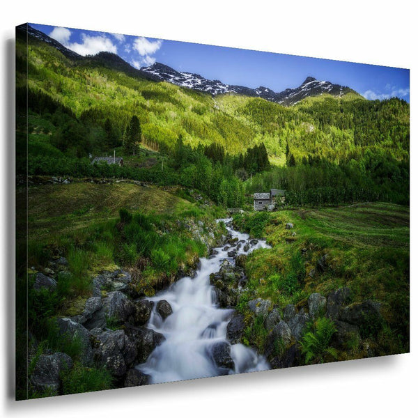 Add Norway Handargervidda Leinwandbild AK Art Bilder Mehrfarbig Wandbild XXL