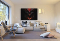 Diablo III Leinwandbild AK ART Kunstdruck Mehrfahrbig Wadbild Wanddeko TOP XXL