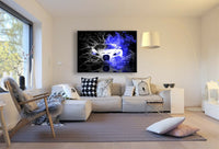 Bugatti Leinwandbild AK ART Kunstdruck Mehrfarbig Wandbild Wanddeko TOP XXL