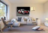 Toyota FT 1 Leinwandbild AK ART Kunstdruck Mehrfarbig Wandbild Wanddeko TOP XXL
